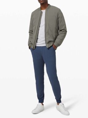 Lululemon ABC Jogger 25” Iron Blue Track Lounge Pants Mens Size M